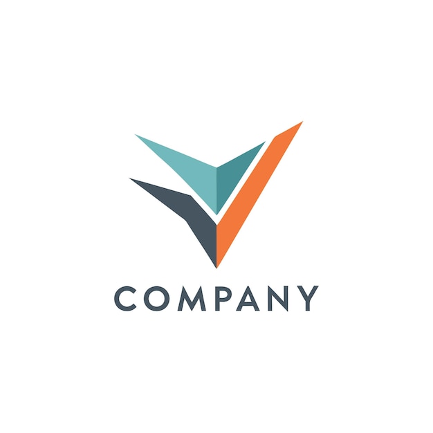 Diseño de logotipo minimalista para cualquier empresa de negocios de marca corporativa