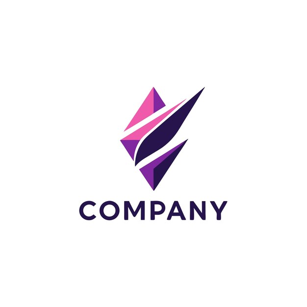 Diseño de logotipo minimalista para cualquier empresa de negocios de marca corporativa