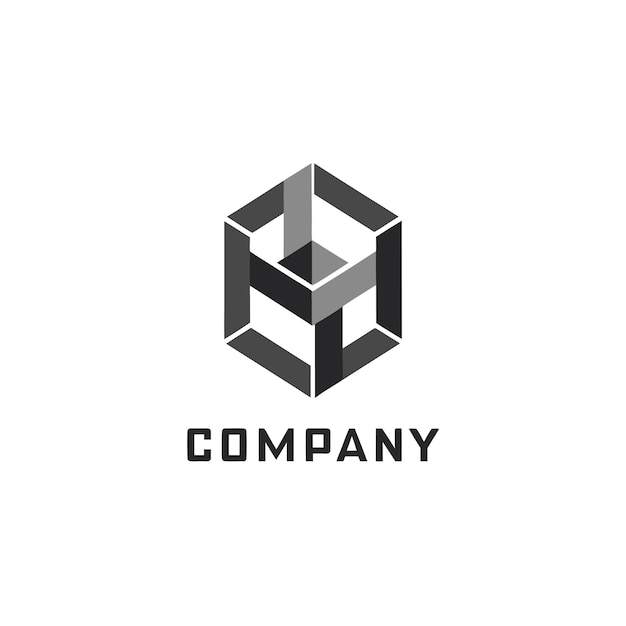 Diseño de logotipo minimalista para cualquier empresa de negocios de marca corporativa