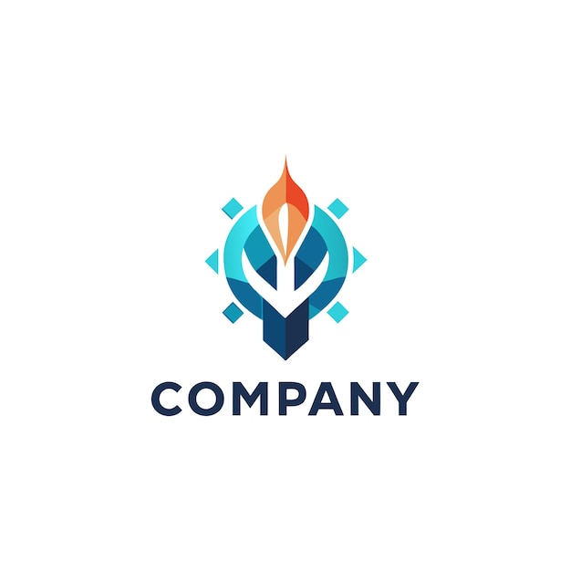 Diseño de logotipo minimalista para cualquier empresa de negocios de marca corporativa