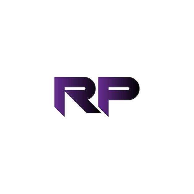 diseño de logotipo minimalista rp