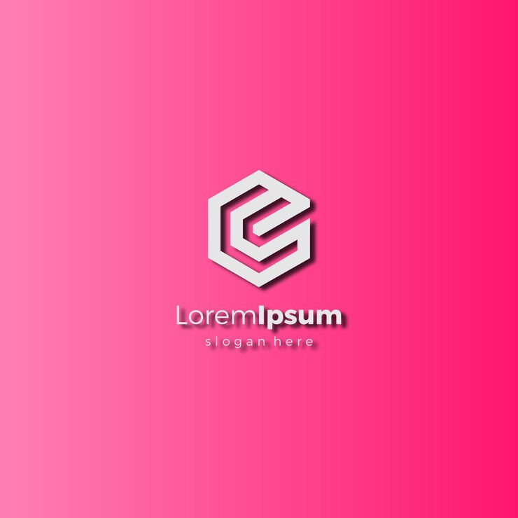 Vector diseño de logotipo mockups ilustración vectorial del logotipo de la compañía sin fondo
