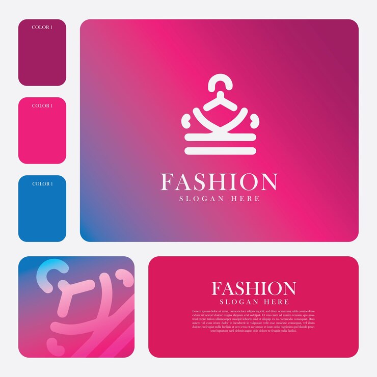 Vector diseño de logotipo de moda con un estilo minimalista adecuado para logotipos de marcas empresariales en el sector de la moda
