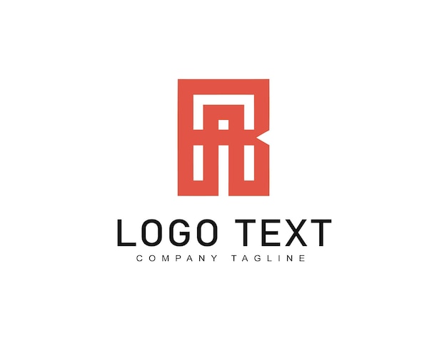 Diseño de logotipo de moda y profesional con la letra a b