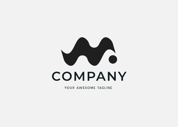 Diseño de logotipo moderno y abstracto