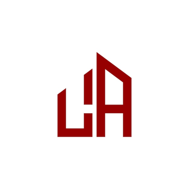 diseño de logotipo moderno de bienes raíces
