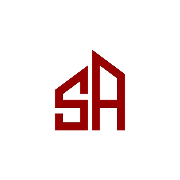 diseño de logotipo moderno de bienes raíces