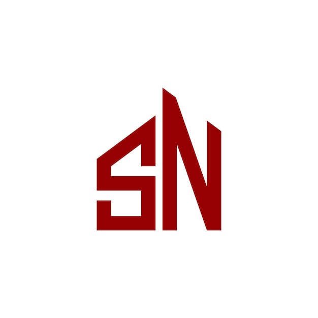 diseño de logotipo moderno de bienes raíces