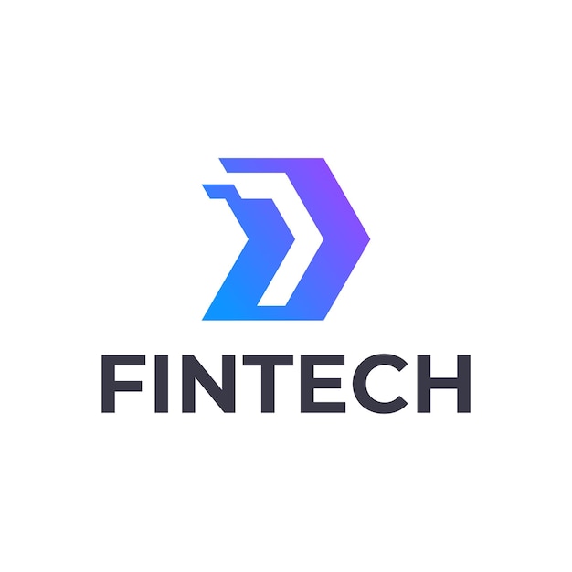 DISEÑO DE LOGOTIPO MODERNO FINTECH