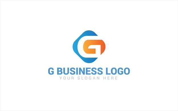 Diseño de logotipo moderno de G Alphabet para empresas digitales y en línea