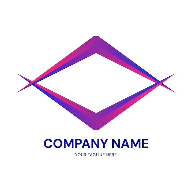 Diseño de logotipo moderno y gradiente