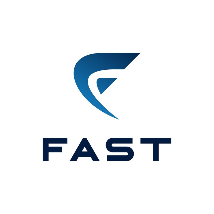 Diseño de logotipo moderno letra f