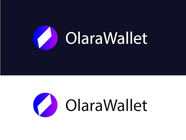 Diseño de logotipo moderno de letra O