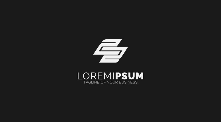 Vector diseño de logotipo moderno de letra s abstracta