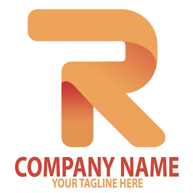 Diseño de logotipo moderno R