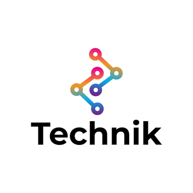 Diseño de logotipo moderno Technik