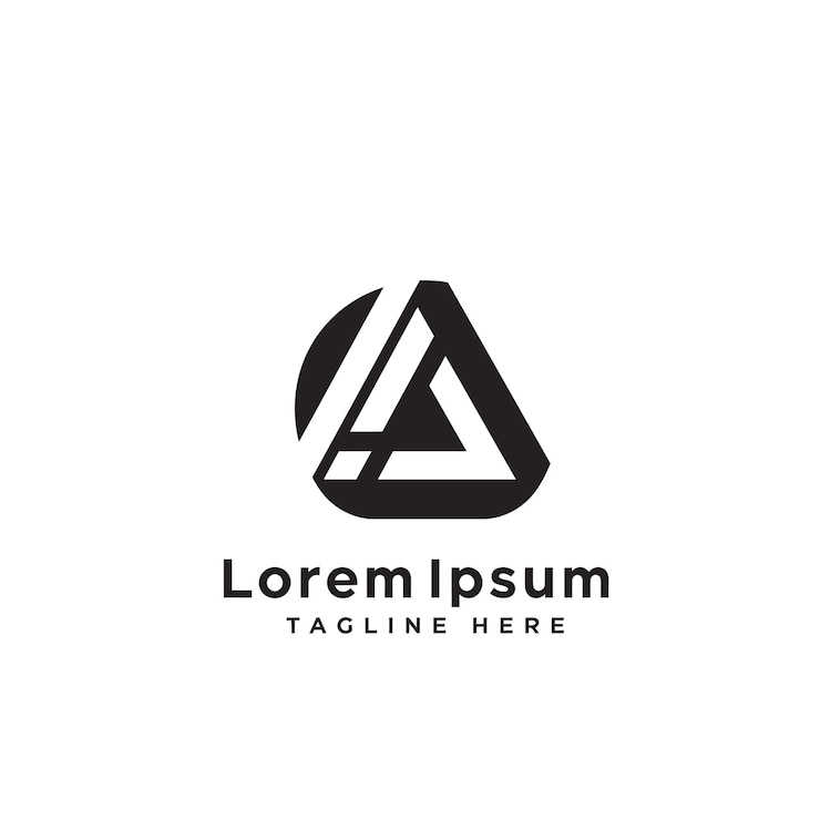 Vector un diseño de logotipo moderno