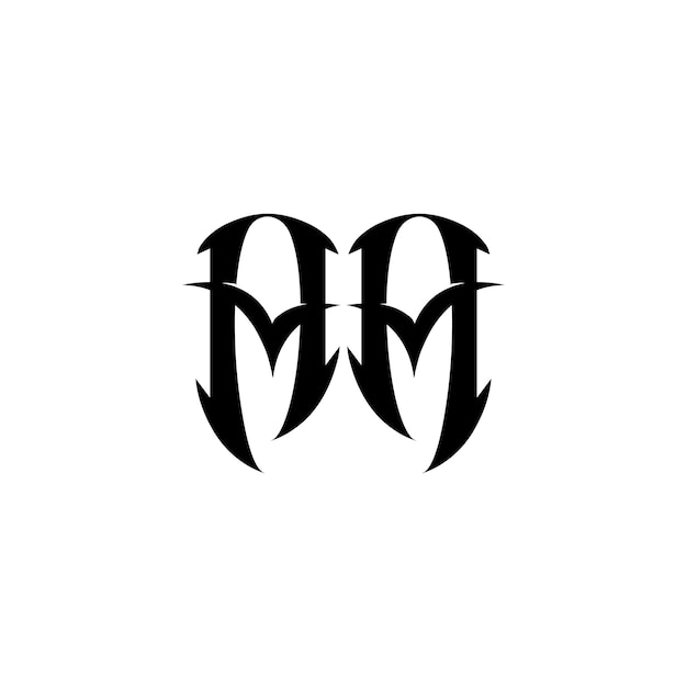 El diseño del logotipo del monograma AA, la letra, el texto, el nombre, el símbolo, el logotipo monocromático, el carácter alfabético, el logo simple.