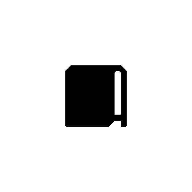 El diseño del logotipo del monograma AA, la letra, el texto, el nombre, el símbolo, el logotipo monocromático, el carácter alfabético, el logo simple.