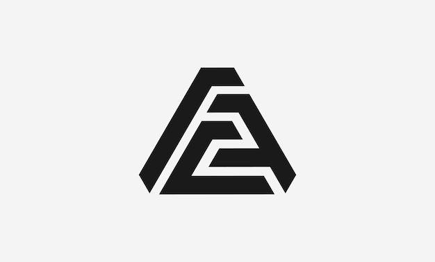 diseño del logotipo del monograma acf