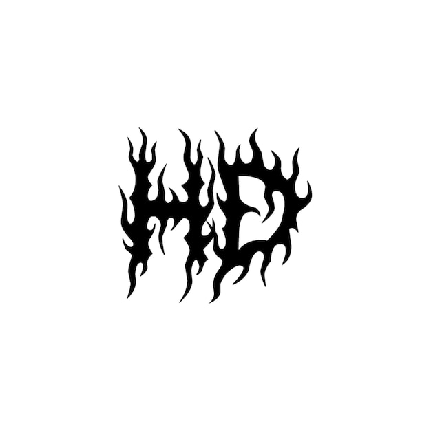 Diseño de logotipo de monograma en alta definición, letra, texto, nombre, símbolo, logotipo monocromático, carácter alfabético, logotipo simple