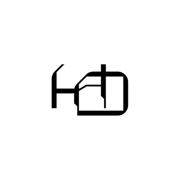 Diseño de logotipo de monograma en alta definición, letra, texto, nombre, símbolo, logotipo monocromático, carácter alfabético, logotipo simple