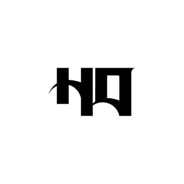 Diseño de logotipo de monograma en alta definición, letra, texto, nombre, símbolo, logotipo monocromático, carácter alfabético, logotipo simple