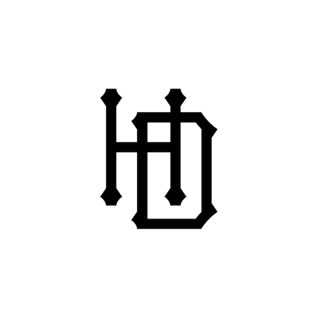 Diseño de logotipo de monograma en alta definición, letra, texto, nombre, símbolo, logotipo monocromático, carácter alfabético, logotipo simple