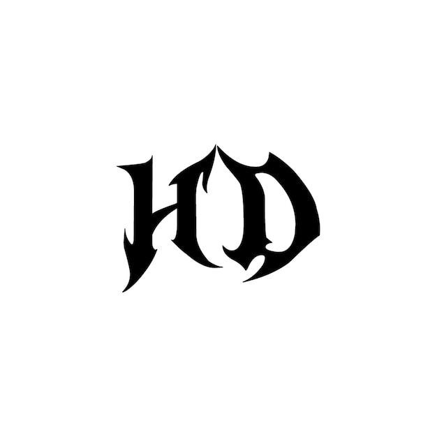 Diseño de logotipo de monograma en alta definición, letra, texto, nombre, símbolo, logotipo monocromático, carácter alfabético, logotipo simple
