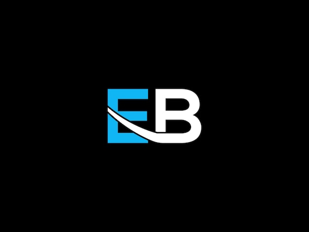 Diseño del logotipo del monograma EB