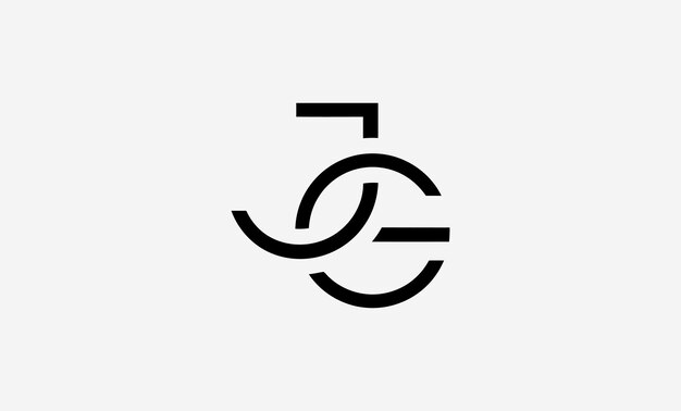 DISEÑO DE LOGOTIPO monograma JG
