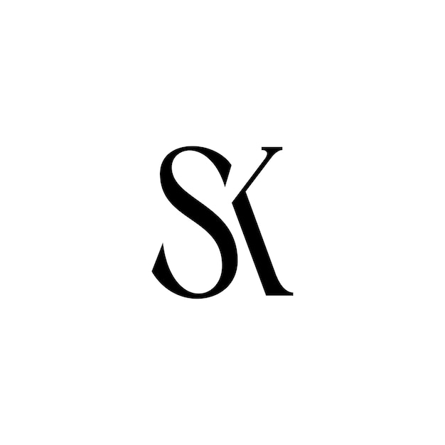 Diseño del logotipo del monograma letra nombre de texto símbolo logotipo monocromático carácter alfabético logotipo simple