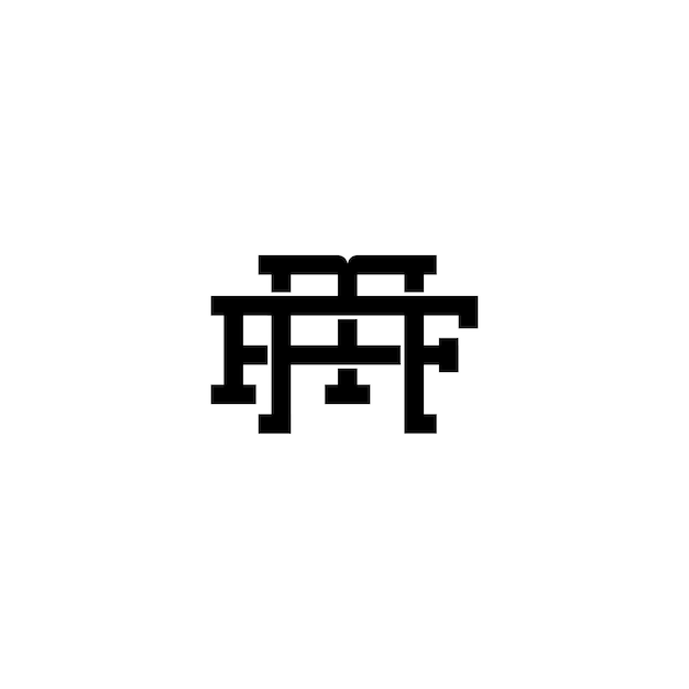 Diseño del logotipo del monograma letra nombre de texto símbolo logotipo monocromático carácter alfabético logotipo simple