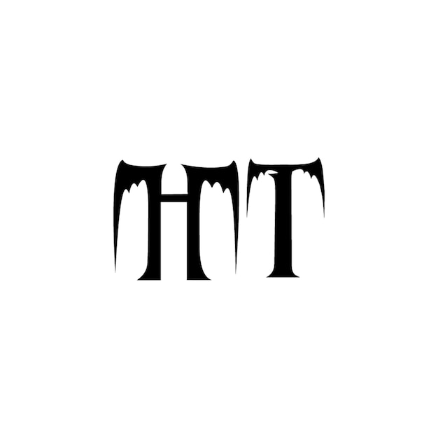 El diseño del logotipo del monograma letra nombre de texto símbolo monocromático logotipo carácter alfabético logotipo simple