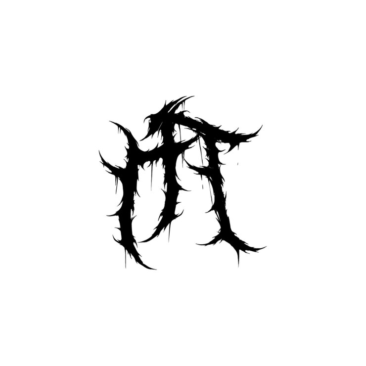 Vector el diseño del logotipo del monograma letra nombre de texto símbolo monocromático logotipo carácter alfabético logotipo simple