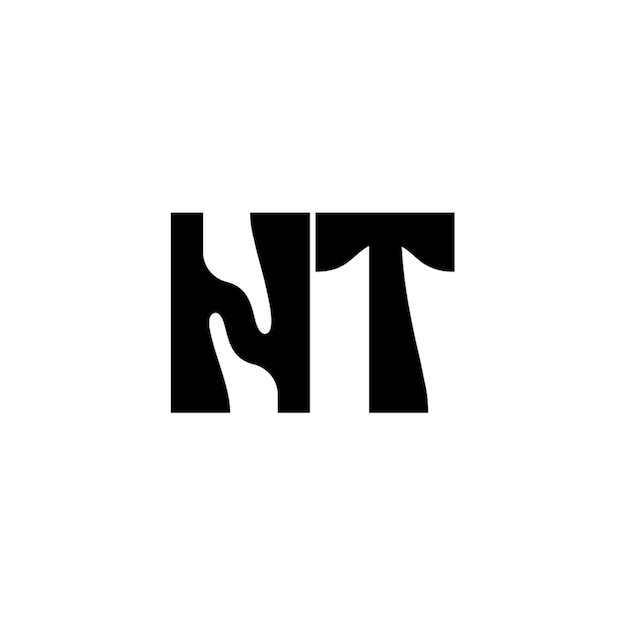 El diseño del logotipo del monograma letra nombre de texto símbolo monocromático logotipo carácter alfabético logotipo simple