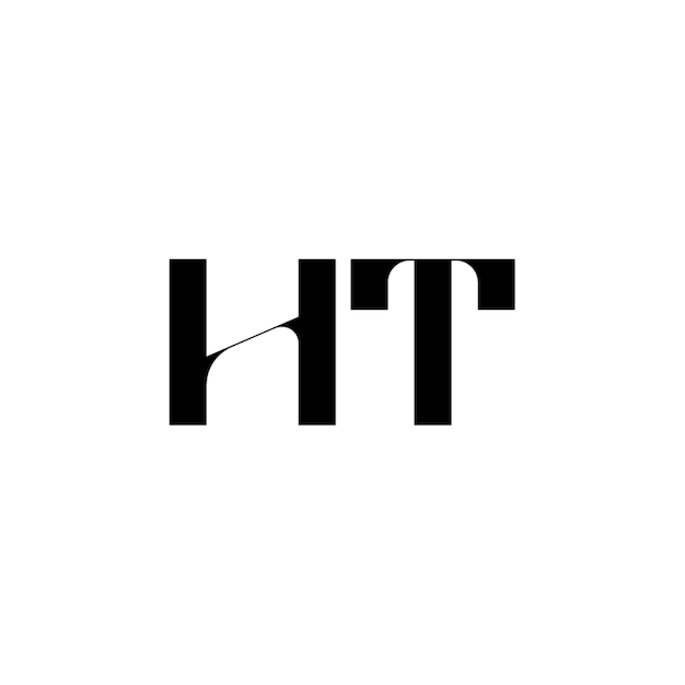 El diseño del logotipo del monograma letra nombre de texto símbolo monocromático logotipo carácter alfabético logotipo simple