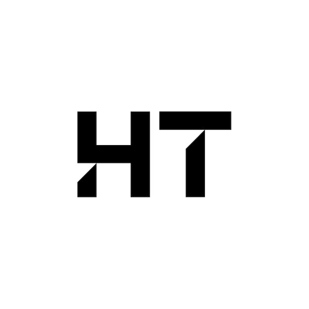 El diseño del logotipo del monograma letra nombre de texto símbolo monocromático logotipo carácter alfabético logotipo simple