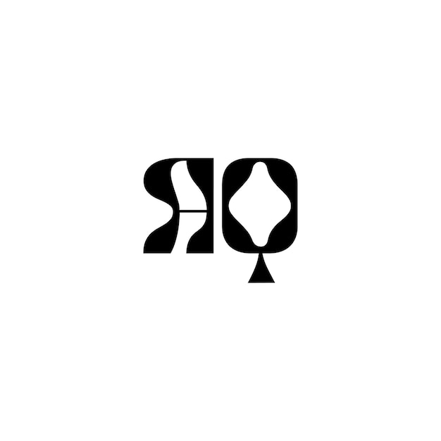Un diseño de logotipo de monograma letra nombre de texto símbolo monocromático logotipo carácter alfabético logotipo simple