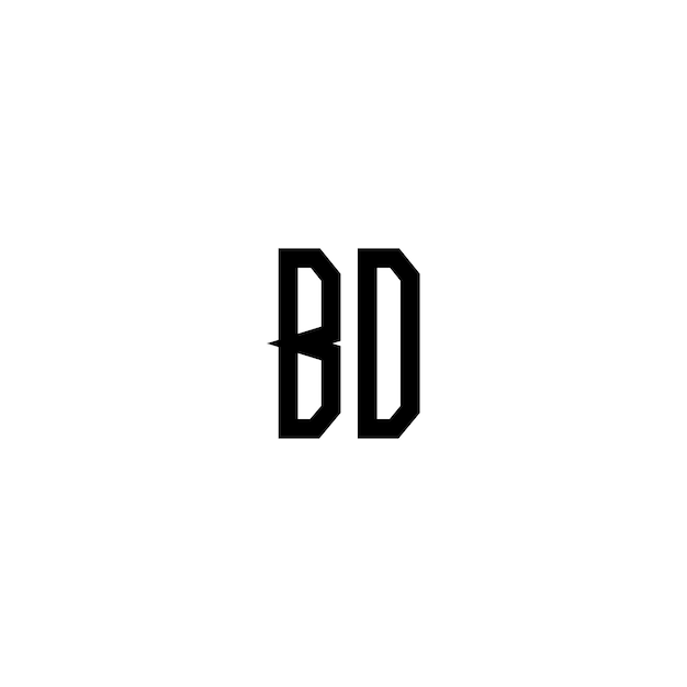 Diseño del logotipo de monograma letra nombre de texto símbolo monocromático logotipo carácter alfabético logotipo simple