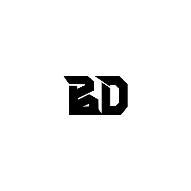 Diseño del logotipo de monograma letra nombre de texto símbolo monocromático logotipo carácter alfabético logotipo simple