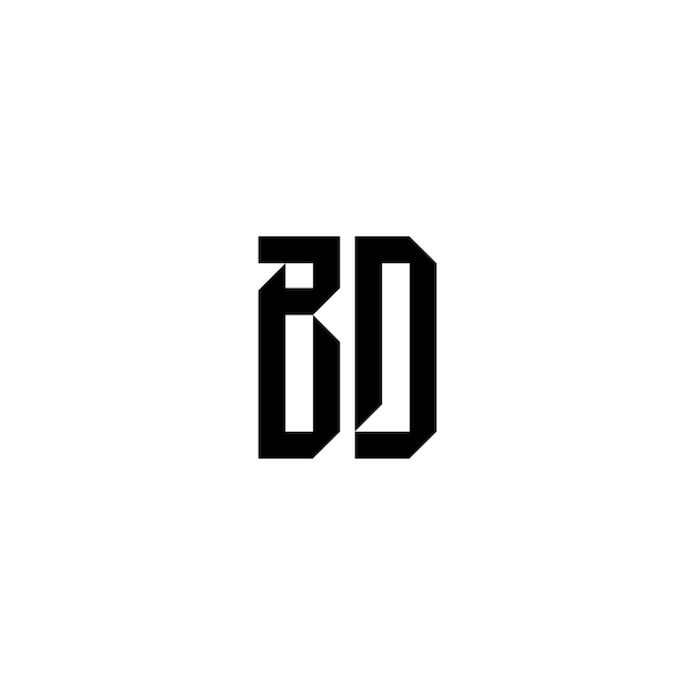 Diseño del logotipo de monograma letra nombre de texto símbolo monocromático logotipo carácter alfabético logotipo simple