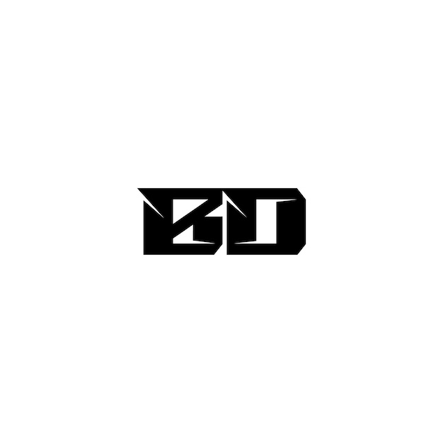 Diseño del logotipo de monograma letra nombre de texto símbolo monocromático logotipo carácter alfabético logotipo simple