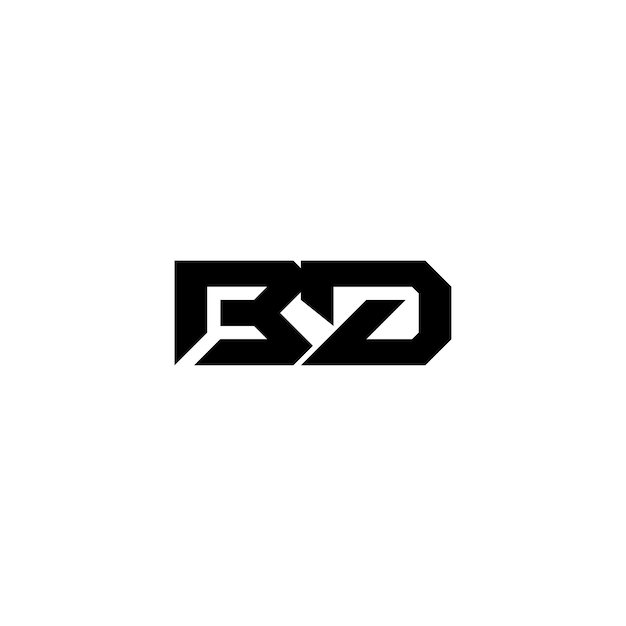 Diseño del logotipo de monograma letra nombre de texto símbolo monocromático logotipo carácter alfabético logotipo simple