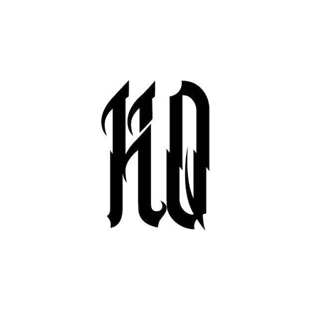 Diseño del logotipo del monograma de la sede, letra, texto, nombre, símbolo, logotipo monocromático, carácter alfabético, logotipo simple