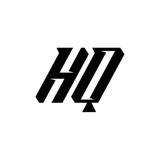 Diseño del logotipo del monograma de la sede, letra, texto, nombre, símbolo, logotipo monocromático, carácter alfabético, logotipo simple