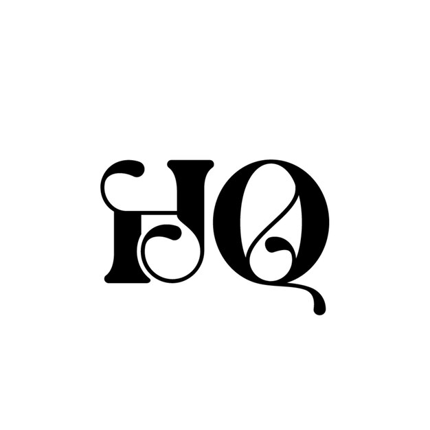 Diseño del logotipo del monograma de la sede, letra, texto, nombre, símbolo, logotipo monocromático, carácter alfabético, logotipo simple