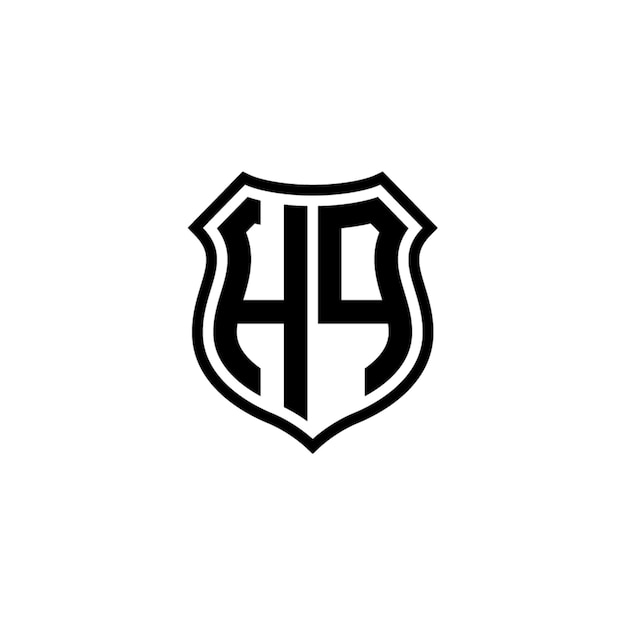 Diseño del logotipo del monograma de la sede, letra, texto, nombre, símbolo, logotipo monocromático, carácter alfabético, logotipo simple