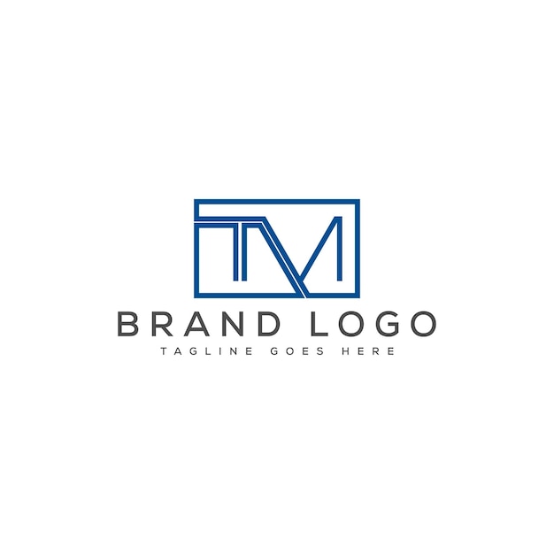 Diseño del logotipo del monograma TM