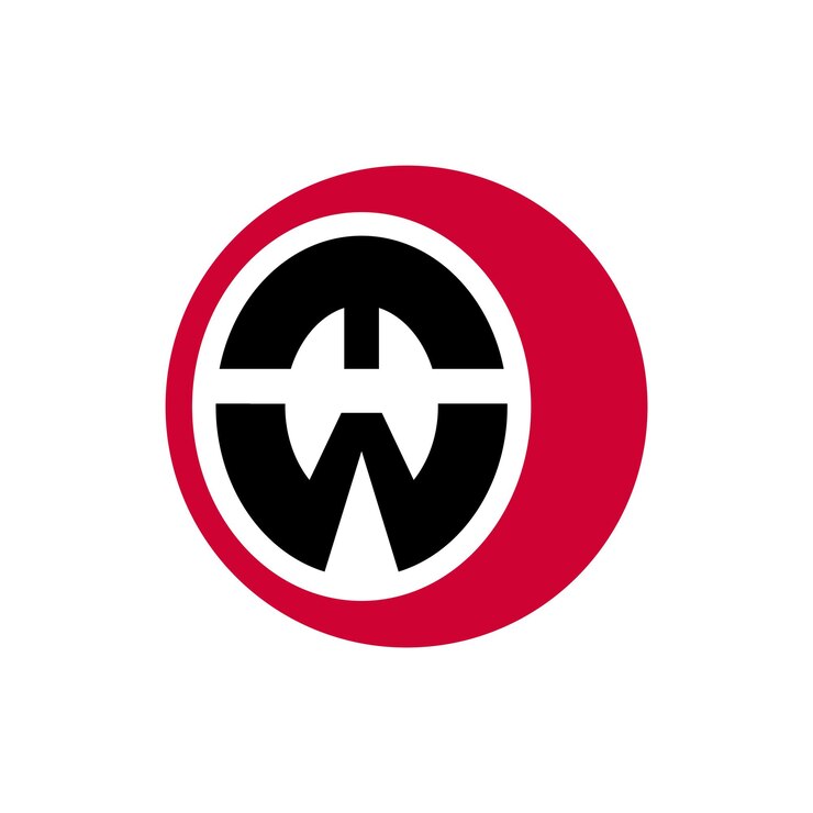 Vector diseño de logotipo de monograma tw abstracto moderno